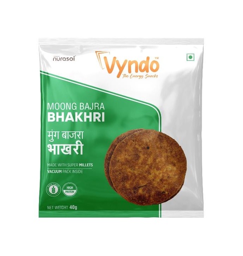 Moong Bajra Bhakhri 40 gms